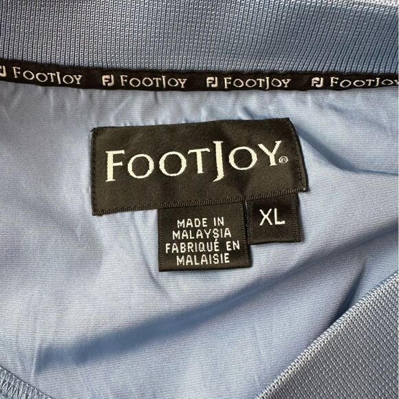 FootJoy XL Carolina Blue V-Neck Lightweight Jacket - Picture 2 of 6